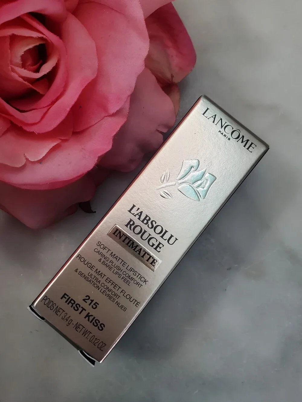 Lancome Soft Matte Lipstick First Kiss (Warm Peachy Brown)
